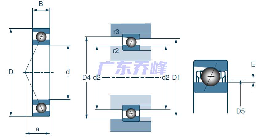 NTN-SNR CH7006CVUJ74軸承圖紙